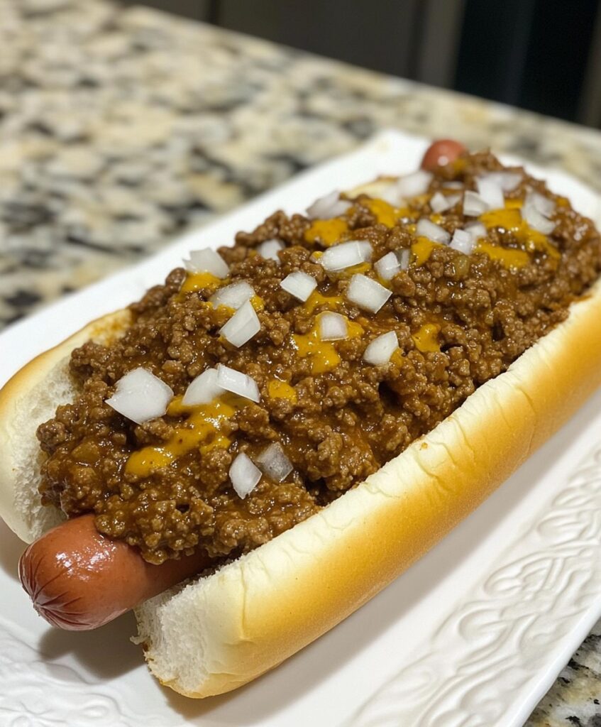 Classic Coney Island Hot Dog Sauce