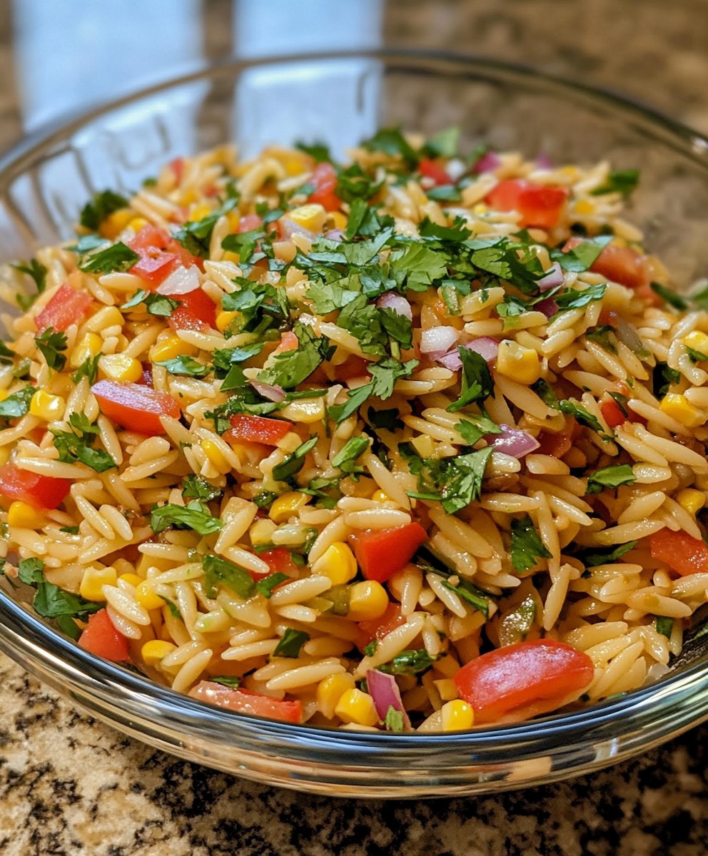Mexican Street-Corn Orzo Salad
